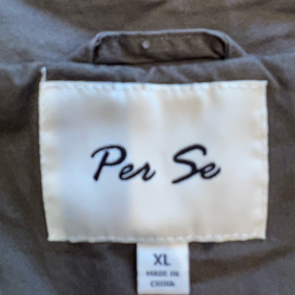 Per Se brand zip up utility jacket - Picture 3 of 3